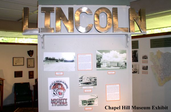 Chapel Hill Museum Exhibit