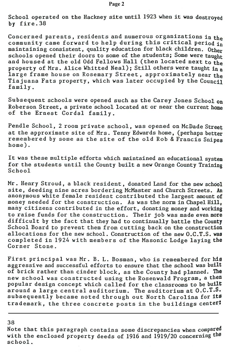 Lincoln High School History