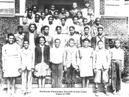 Northside 1952 7th. Grade Class